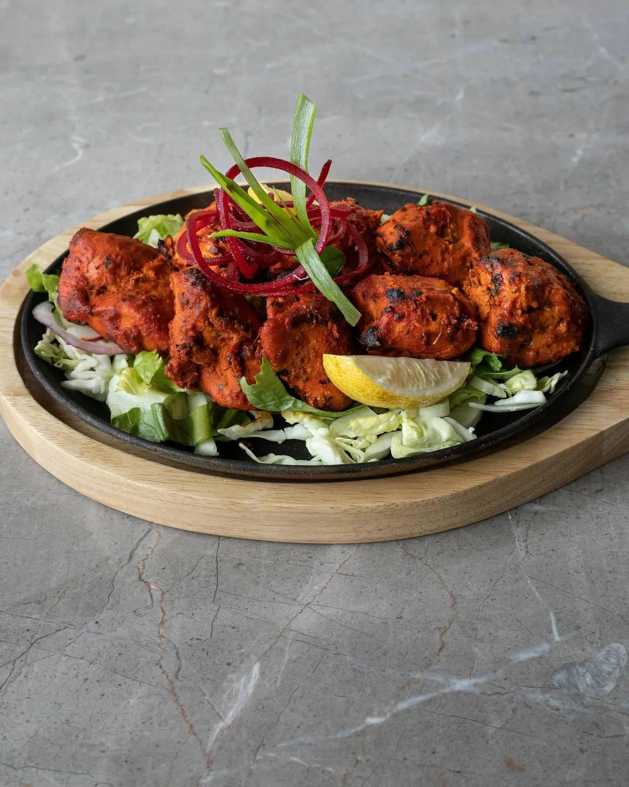 Freshly prepared Indian curry
